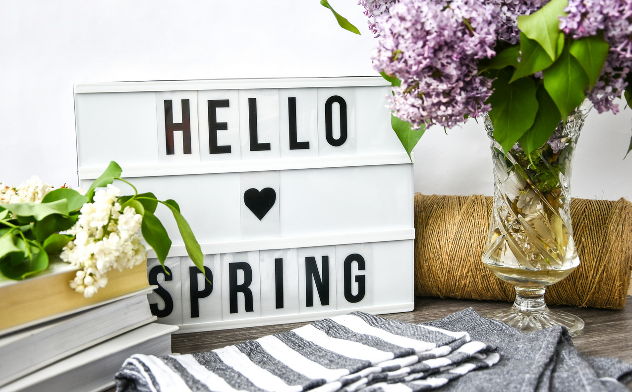 spring decor ideas Sue Pitchforth