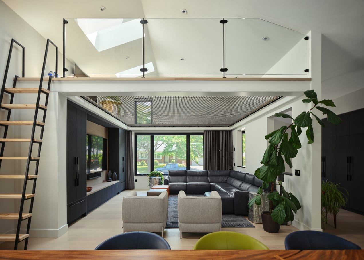 2025 Housing Design Awards ottawa homes rnd construction renovations loft living room