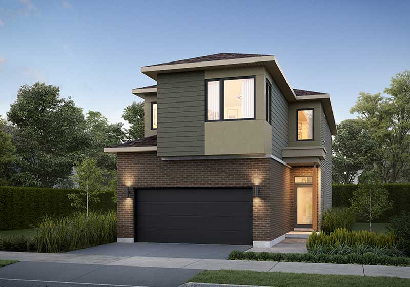 Ottawa new homes eq homes two-storey single