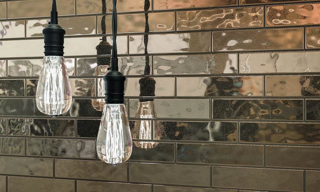 metallic tile backsplash Ottawa homes