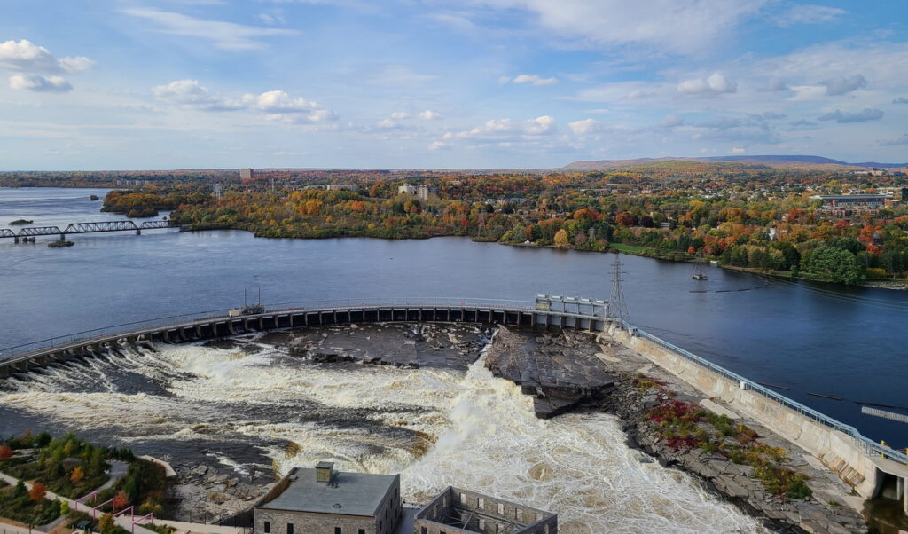 chaudiere falls ottawa river rental apartment